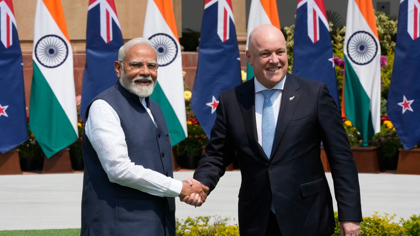 India and New Zealand reach a free trade agreement