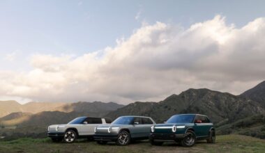 Rivian's family of vehicles.
