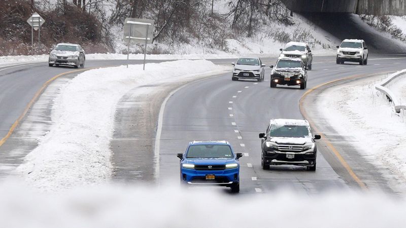Millions under winter weather alerts on busy post-holiday travel day
