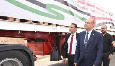 Supply Ministry launches the 15th aid convoy to Gaza