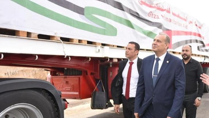 Supply Ministry launches the 15th aid convoy to Gaza