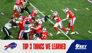 Top 3 things we learned from Bills vs. Eagles
