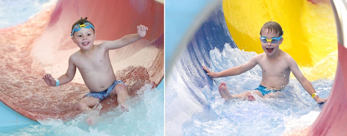Moana pool hydroslide reopens to relief of city’s children