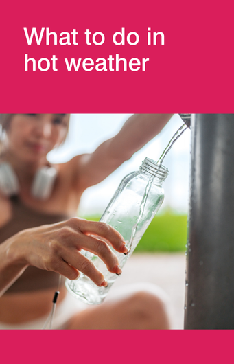 What to do in hot weather - City of Sydney