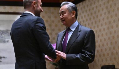 China's top diplomat blasts US arms sale to Taiwan as military drills unfold