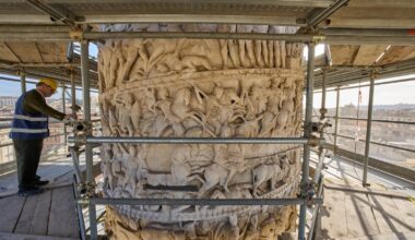 Lasers used in first restoration of iconic Roman monument in 40 years