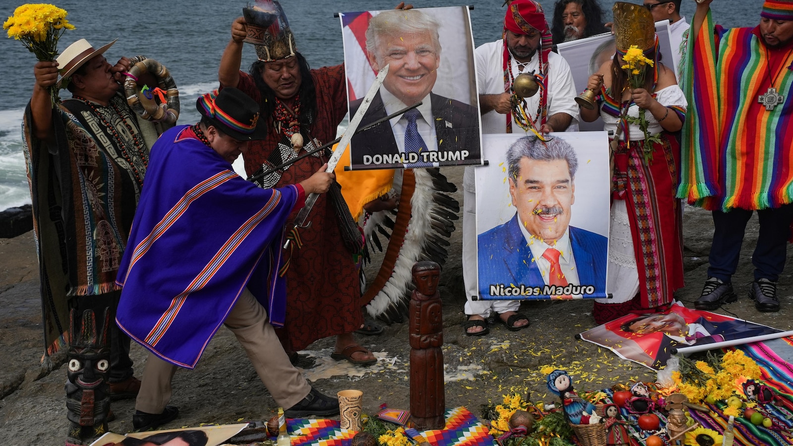 Peruvian shamans predict Maduro's fall, continued global conflicts in 2026