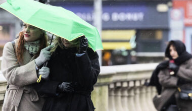 Yellow wind warning issued for four counties