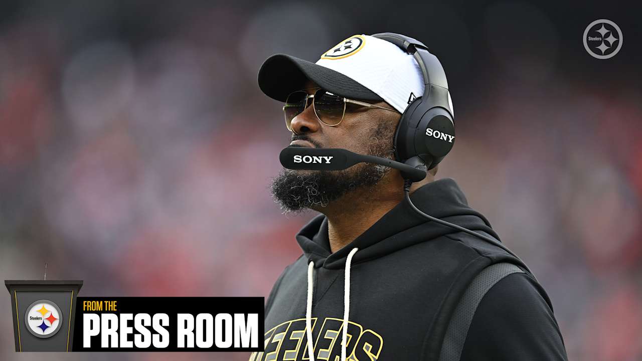 From the Press Room: Steelers at Browns