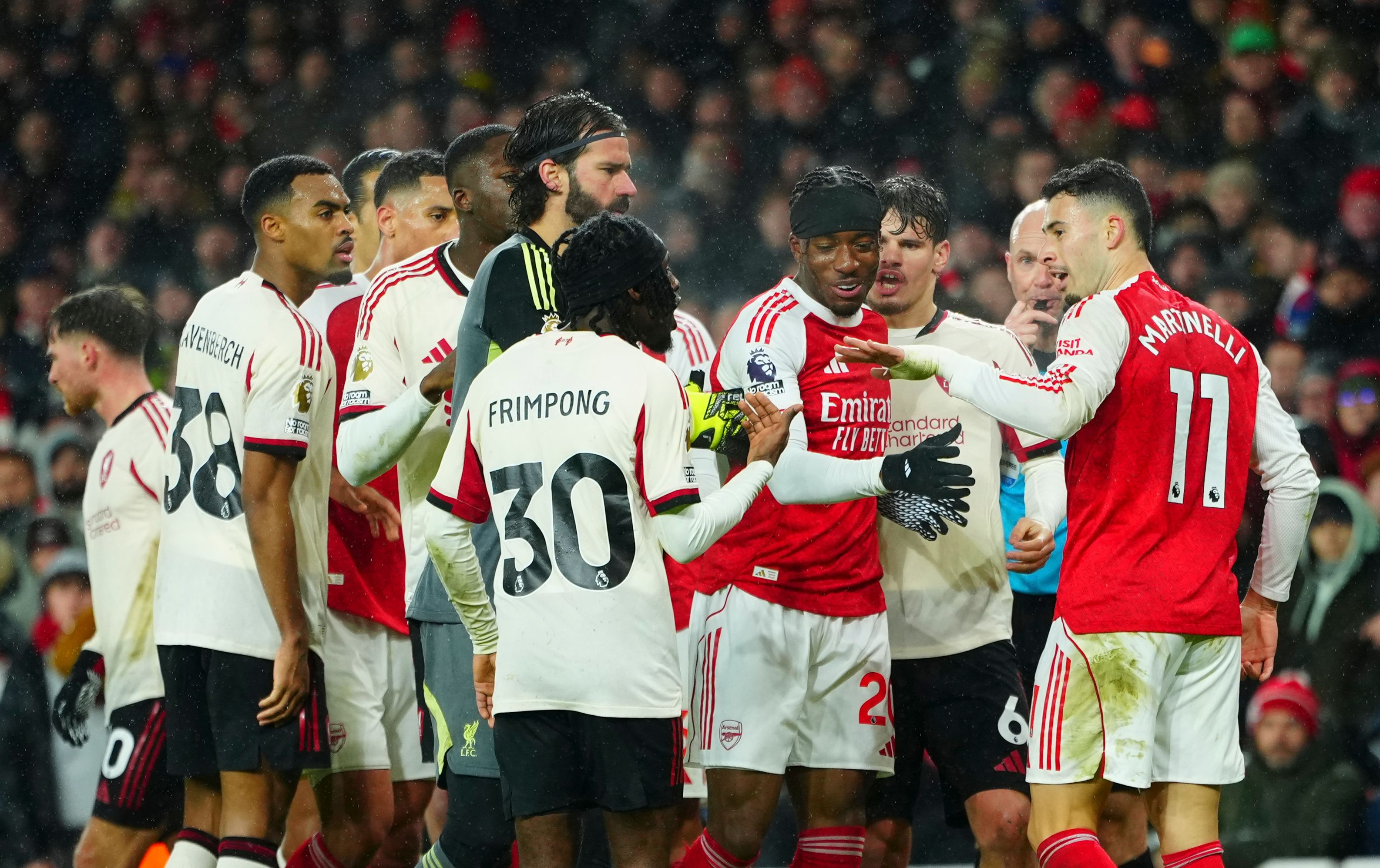 Arsenal v Liverpool, Premier League, Football, Emirates Stadium, London, UK - 08 Jan 2026