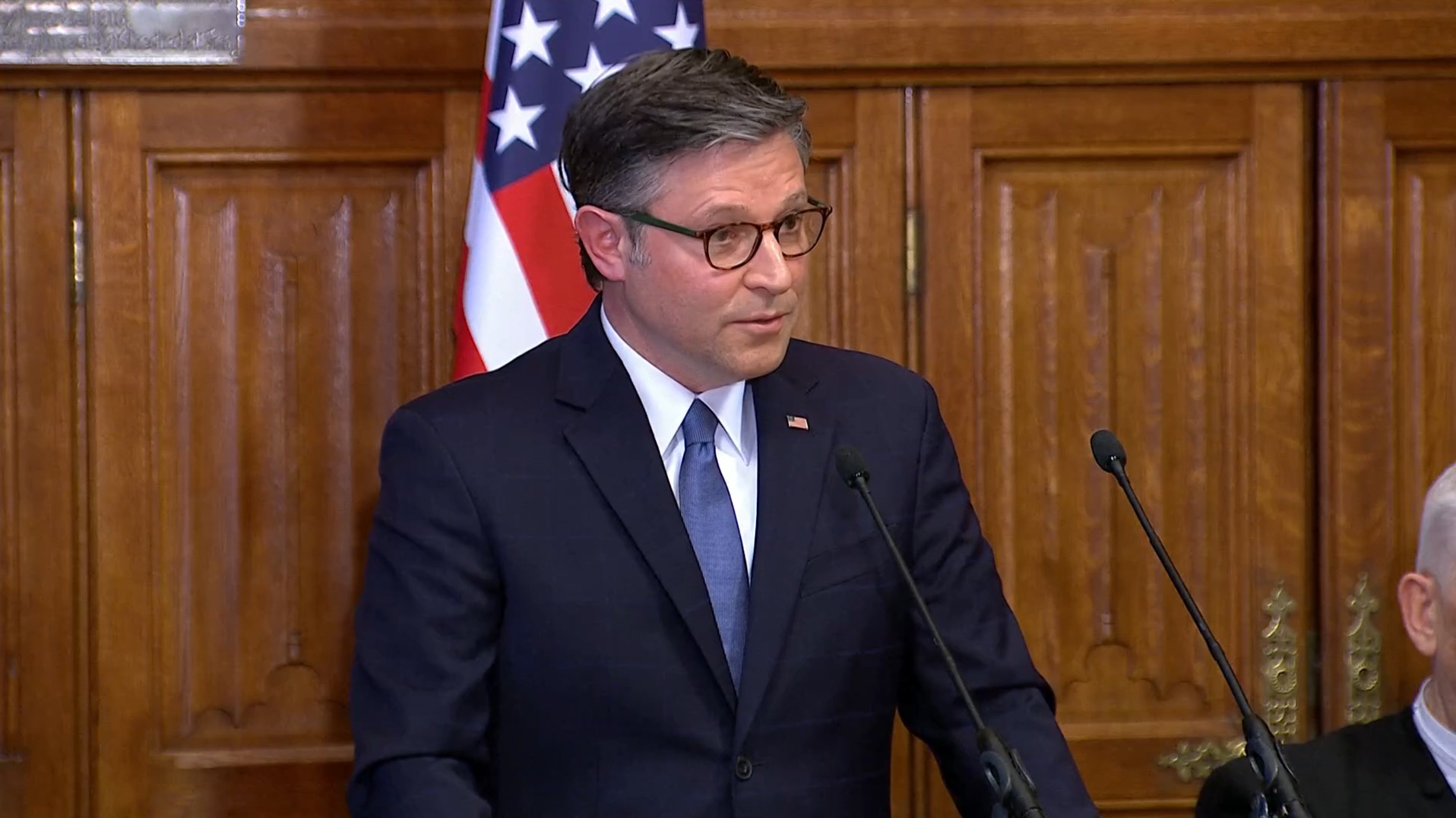 Mike Johnson addresses MPs