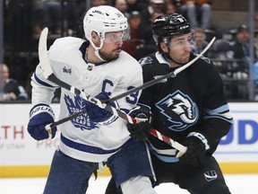 Auston Matthews of the Toronto Maple Leafs