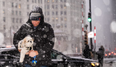 Lake Effect Snow Pummels Chicago As Dangerous Cold Expected To Linger
