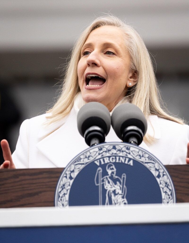 Spanberger didn't have to criticize Trump in her inaugural address. She did anyway.