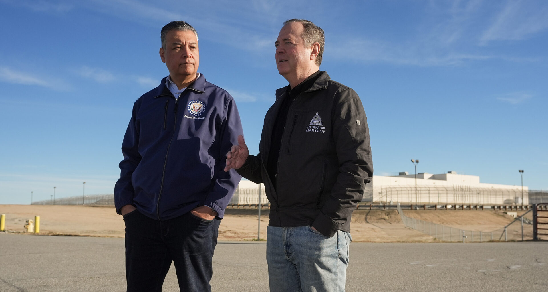 What CA Democrats Padilla, Schiff saw at new ICE detention center