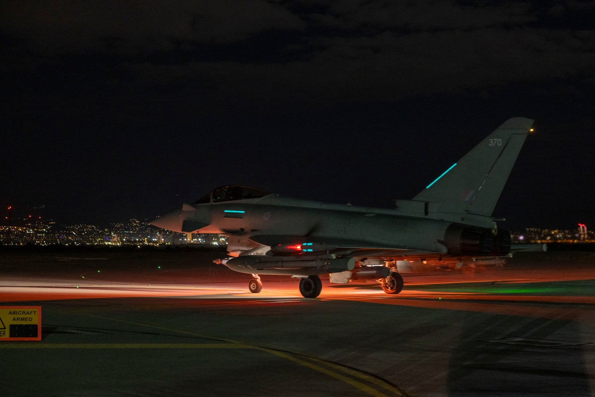 UK and France carry out strikes against Isis target in Syria