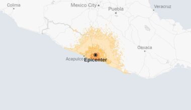 Map: 6.5-Magnitude Earthquake Shakes Mexico