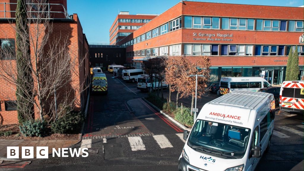 Two men died after falls at overstretched South London hospital