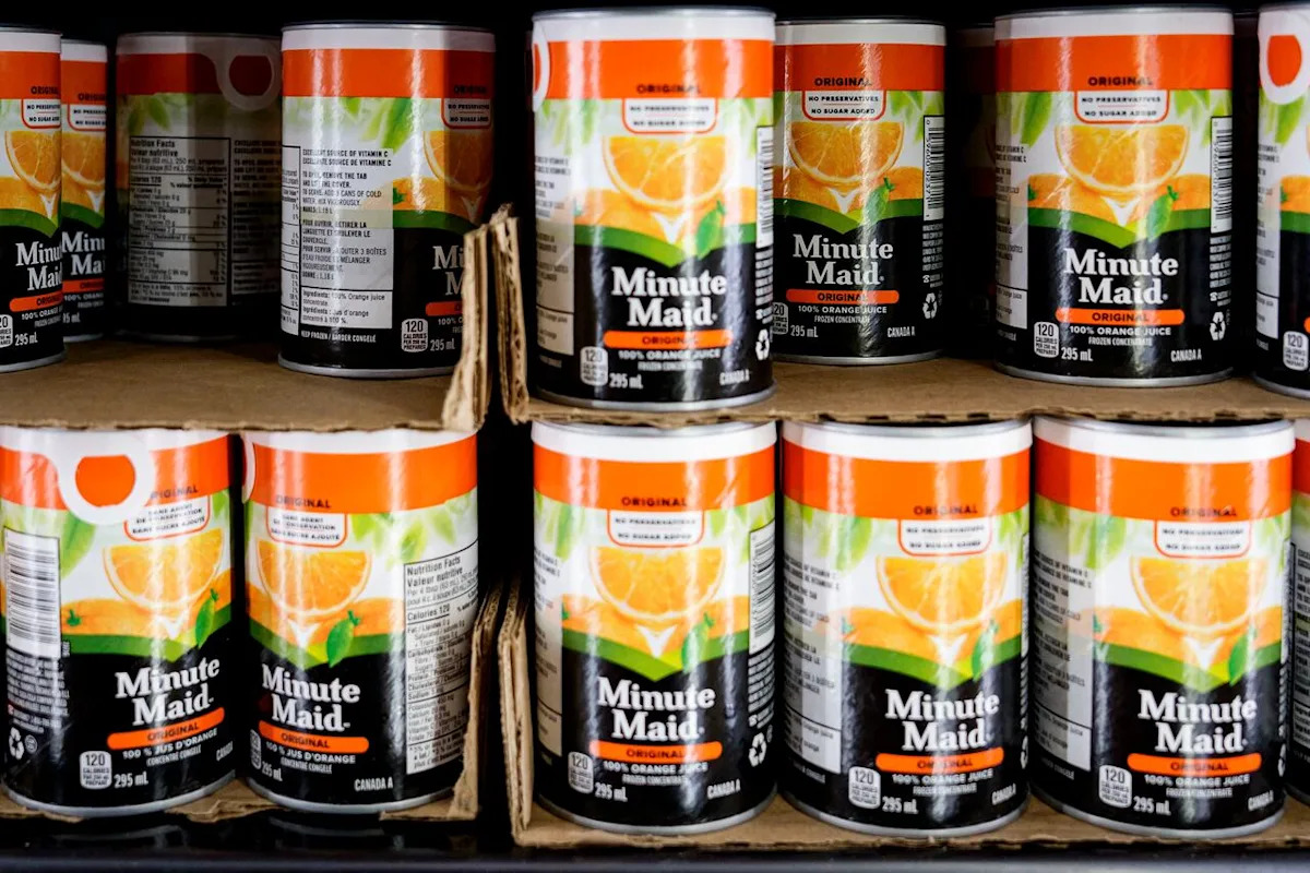 So long, frozen juice from concentrate. The once-popular canned drink leaves shelves this year