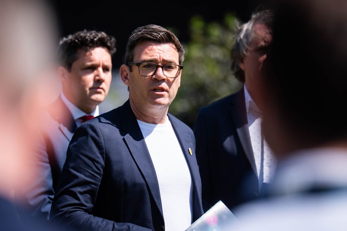 Andy Burnham said this year that MPs are privately urging him to challenge Sir Keir Starmer for the Labour leadership. Photo credit should read: James Manning/PA Wire