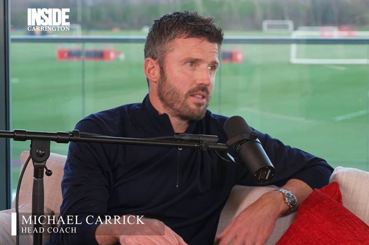 Michael Carrick speaks 