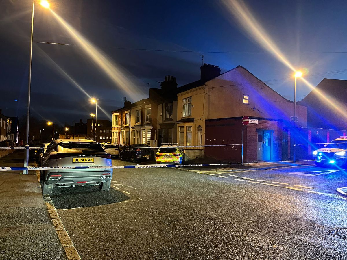 Police scene on Needham Road in Kensington