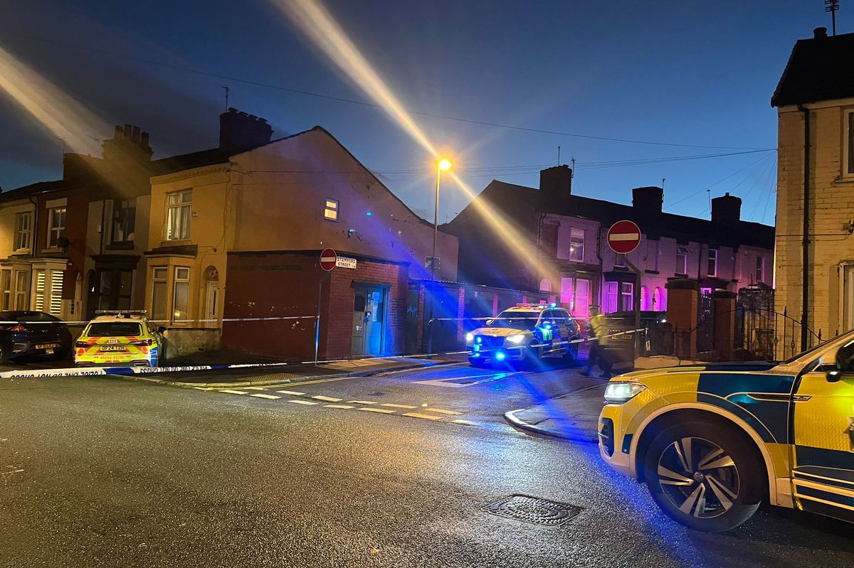 Police scene on Needham Road in Kensington