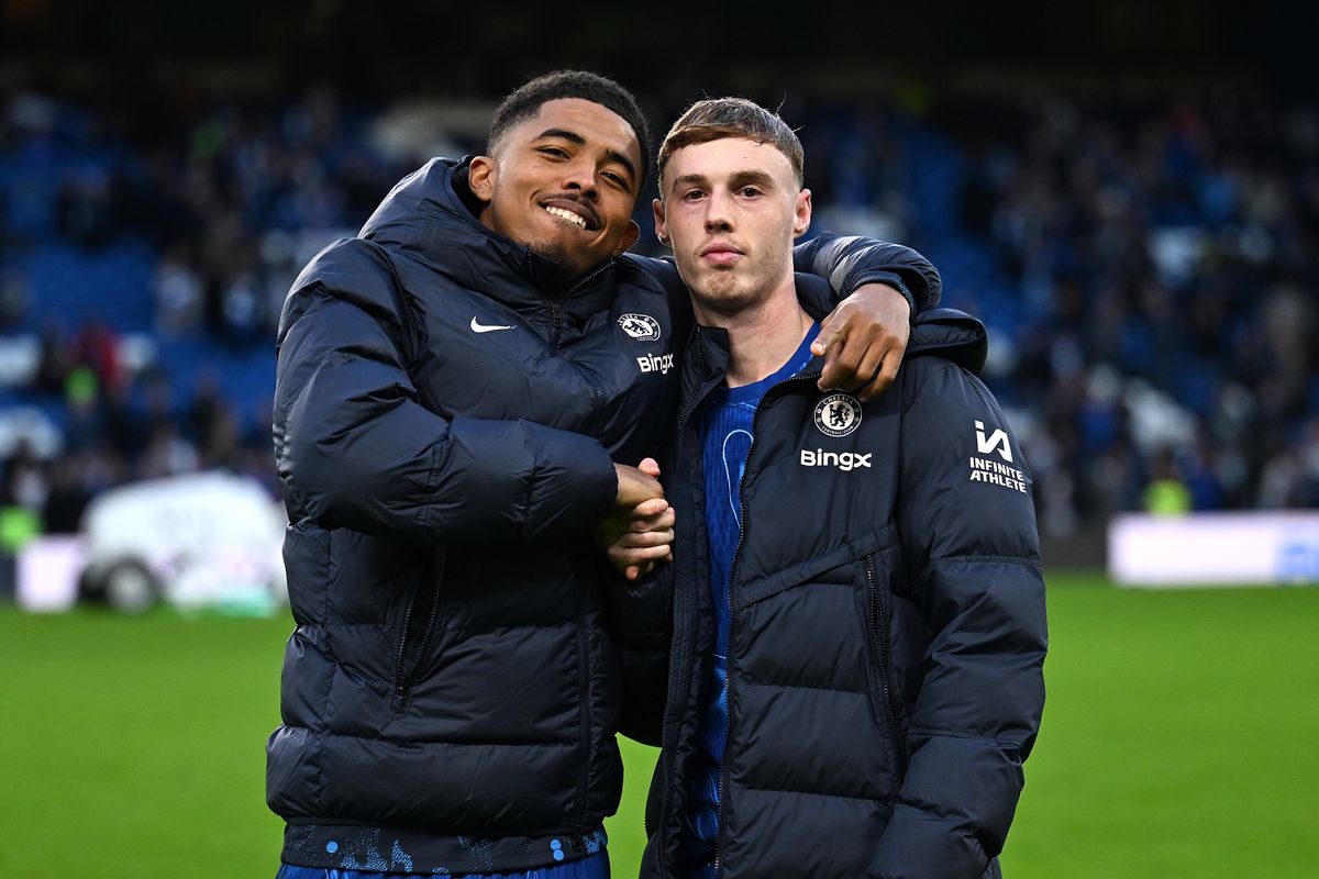 Chelsea duo Wesley Fofana and Cole Palmer