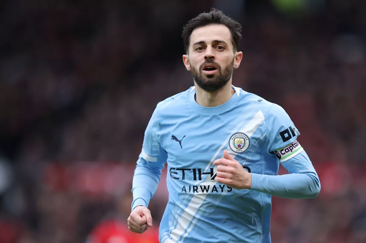 Manchester City captain Bernardo Silva