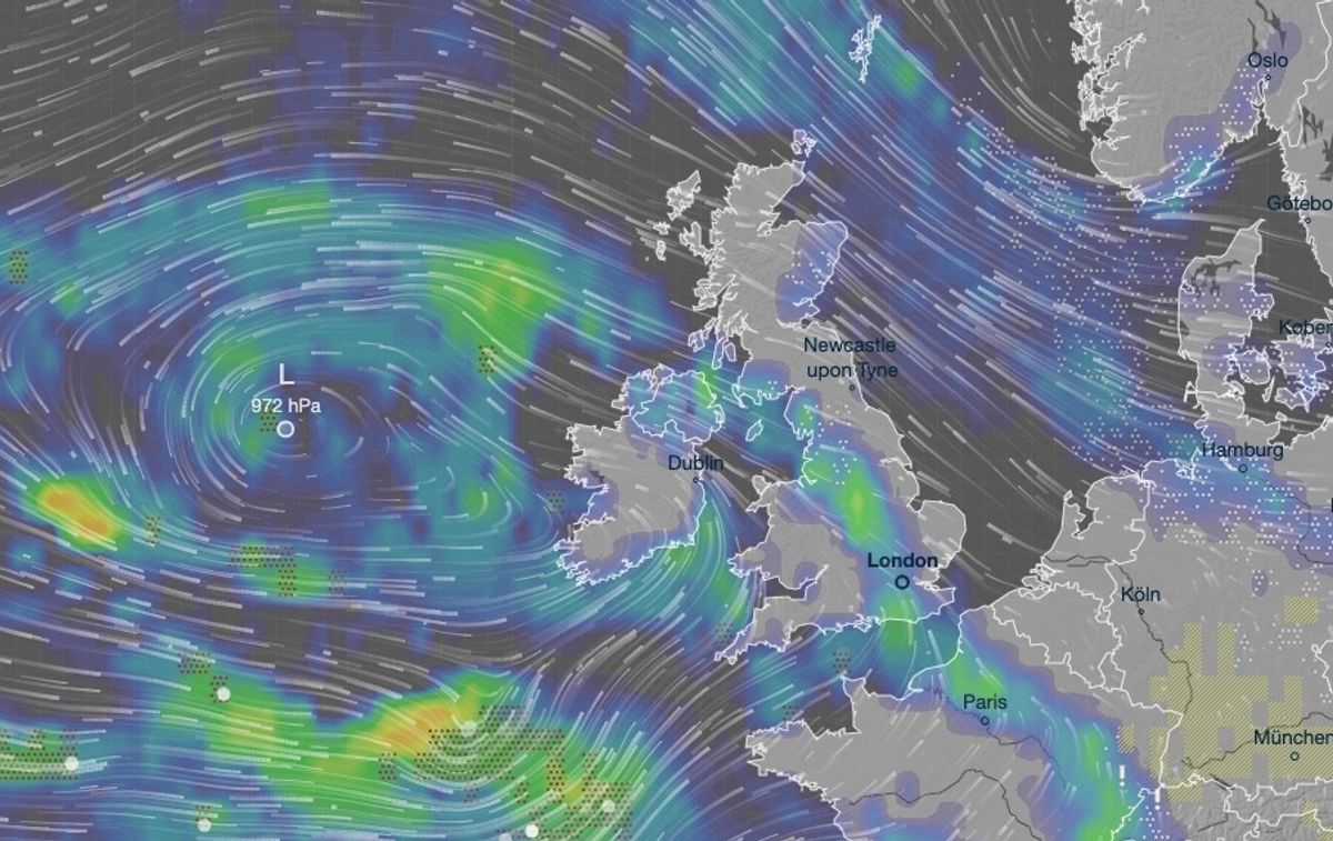 Snow is forecast on Friday morning for various areas, including parts of the Midlands and the Northwest of England