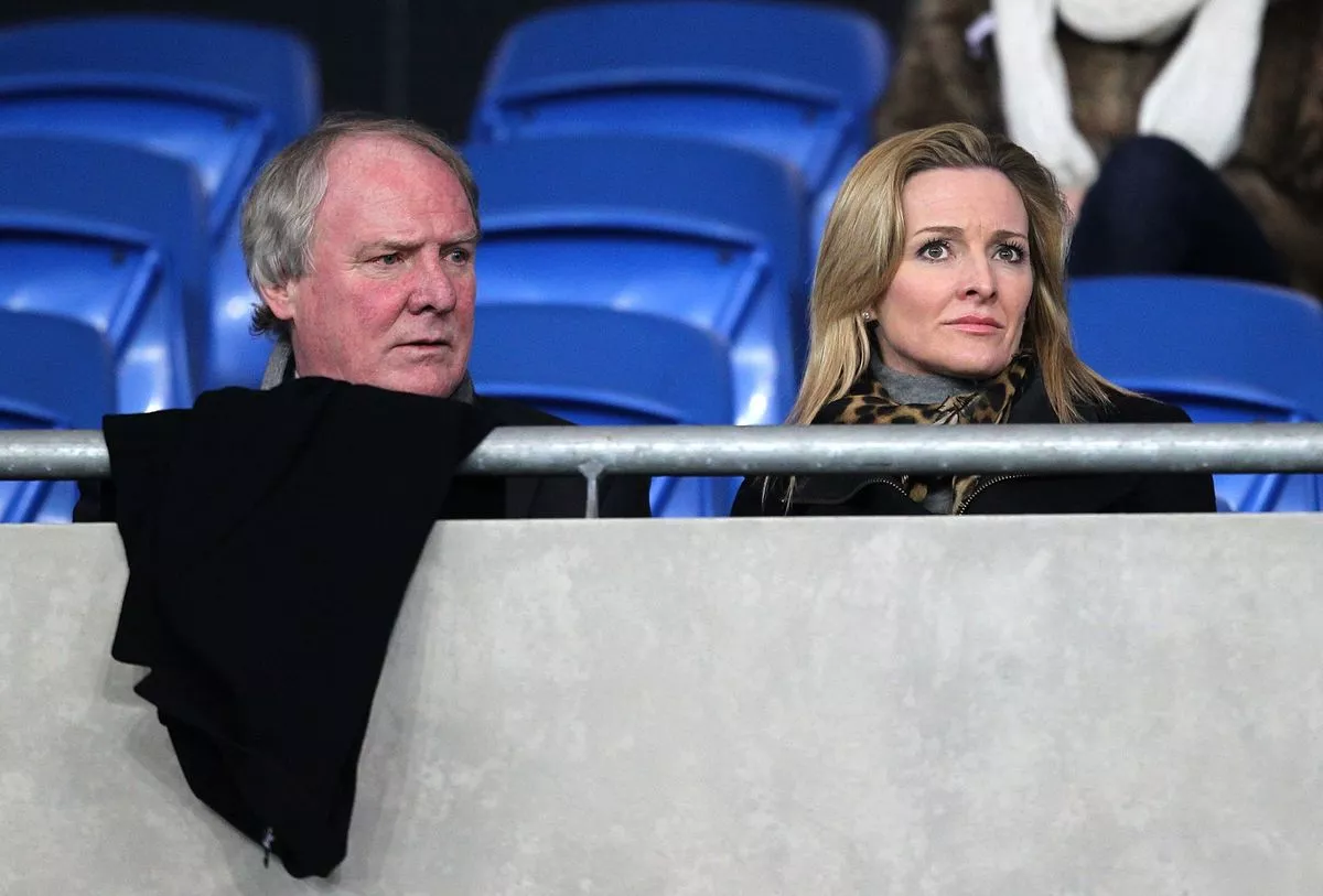 Gabby Logan and Terry Yorath