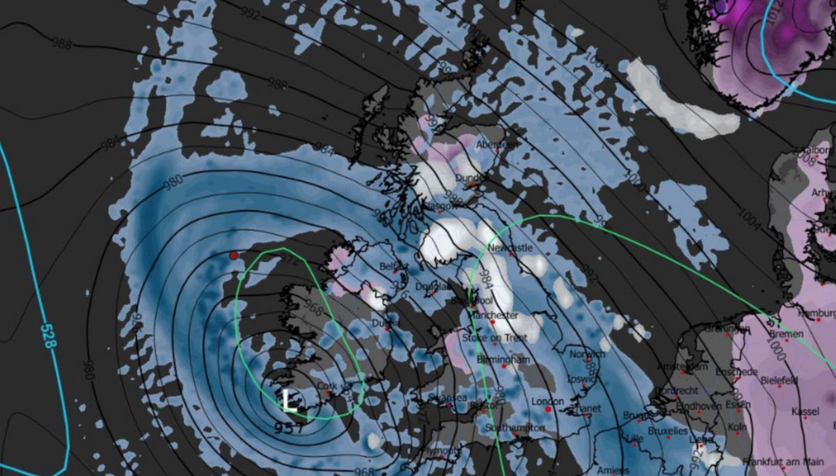 Several parts of the UK are set to be battered by a snow wall this week