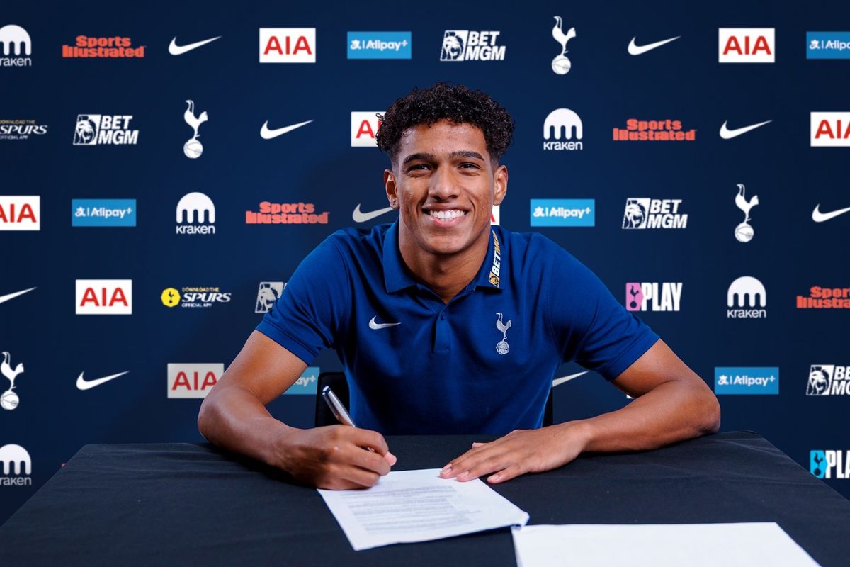 Souza is available for selection for Tottenham to face Burnley as long as his international clearance comes through