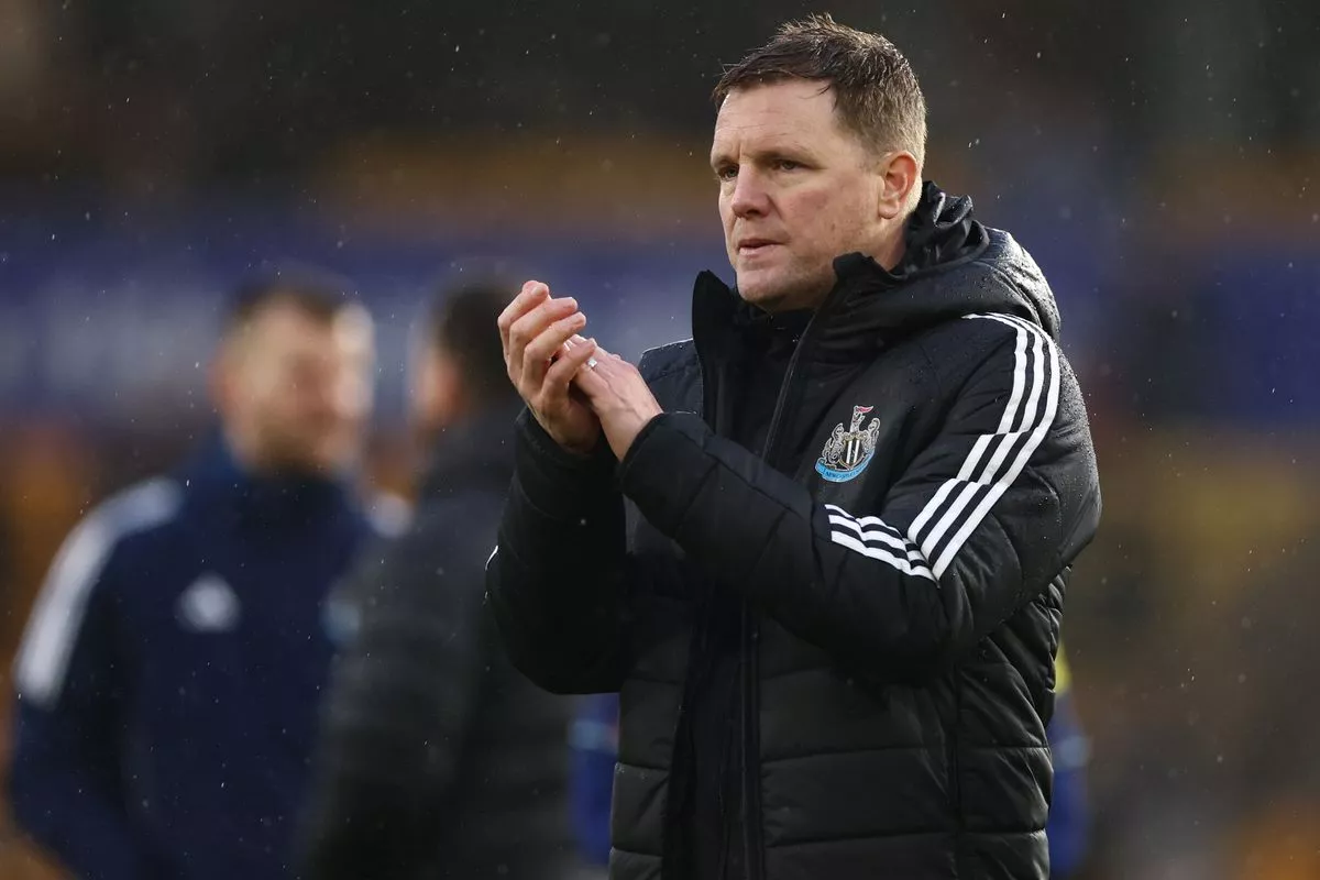 Newcastle United Head Coach Eddie Howe