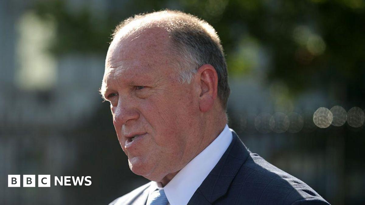 Tom Homan speaking to reporters outside the White House on 3 September 2025.