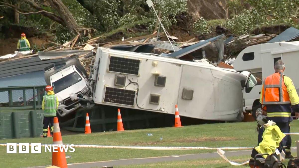 New Zealand: Several people, including a child, missing after landslide hits campsite