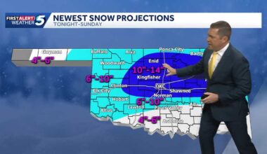 Timeline and outlook for snow and ice