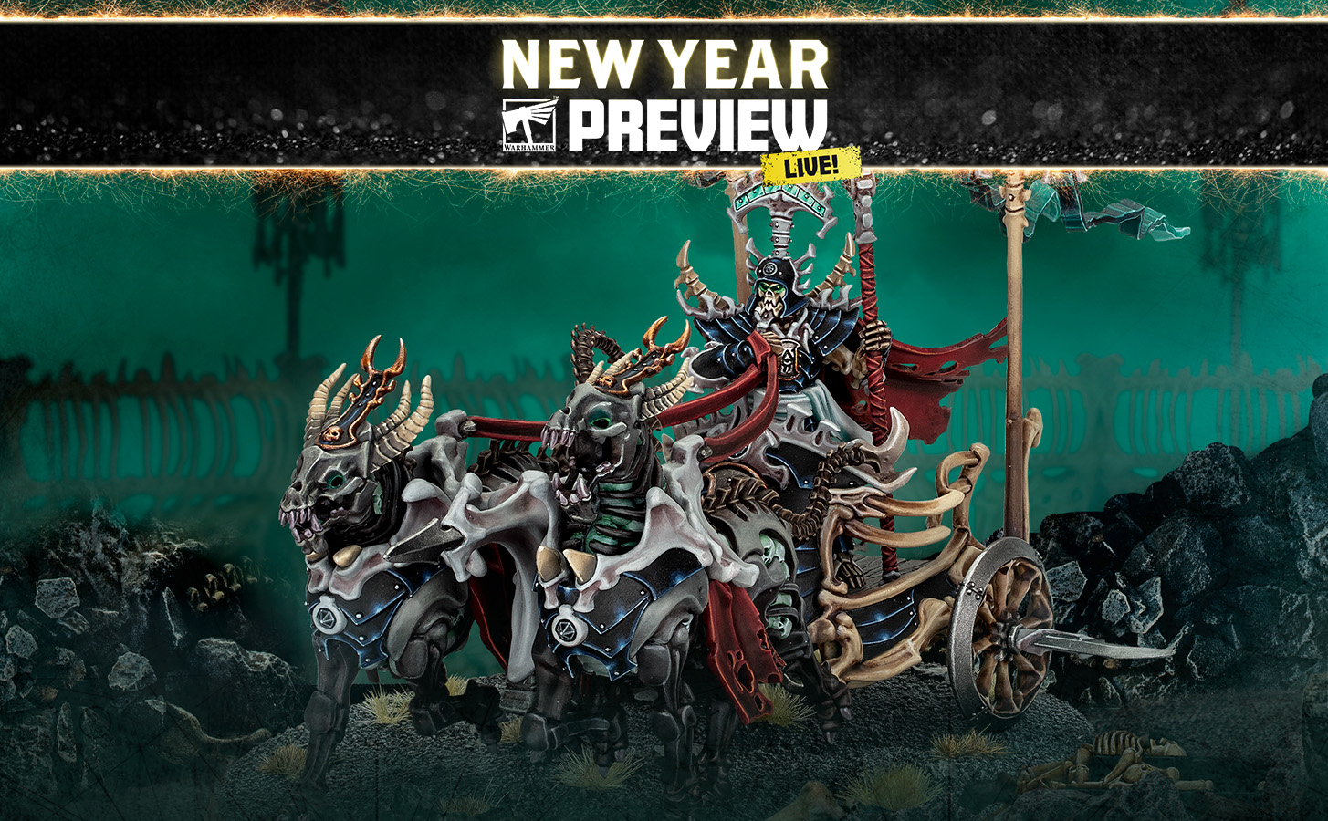 The New Year Preview – Fulfil the bone-tithe with new Ossiarch Bonereapers