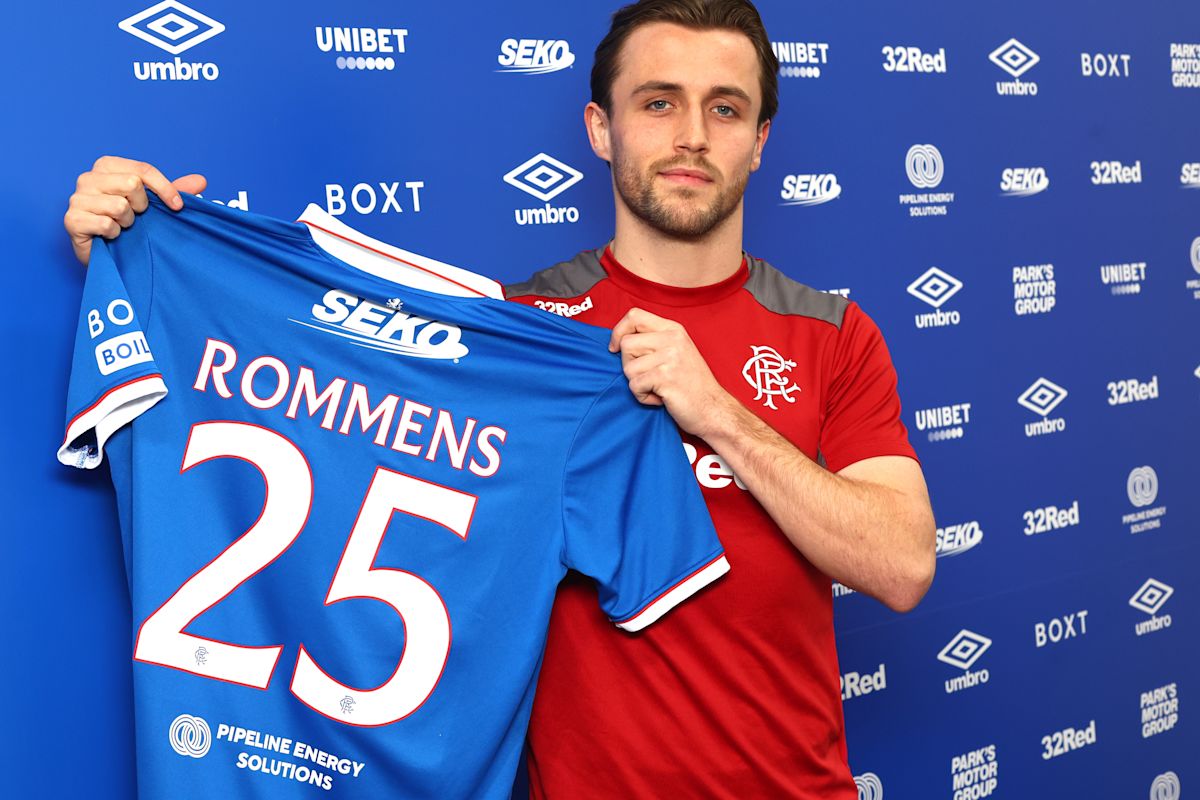 Rangers Announce Signing of Tuur Rommens