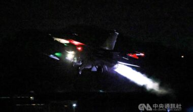 Rescue operations launched after F-16V crashes off Hualien (update)