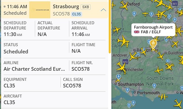 Rosenior is set to board a private jet to Farnborough Airport later this morning