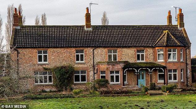 Marsh Farm, pictured, on the Sandringham Estate has, horror of horrors, just five bedrooms. Andrew is said to have taken advice on how to declutter his belongings