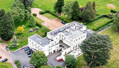 There has been talk that the erstwhile Duke of York might be out of Royal Lodge, pictured, on his ear by his 66th birthday next month