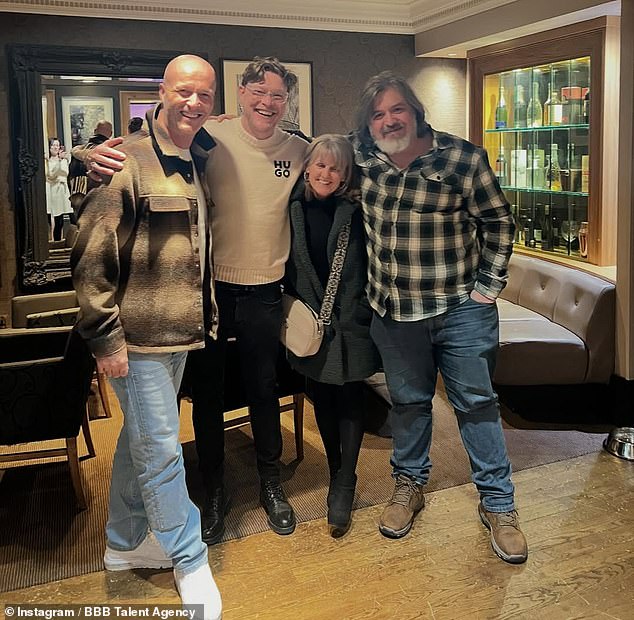 David was with his father when he passed away, and in a statement shared by the BBB Talent Agency on Thursday, it was revealed that he has also died