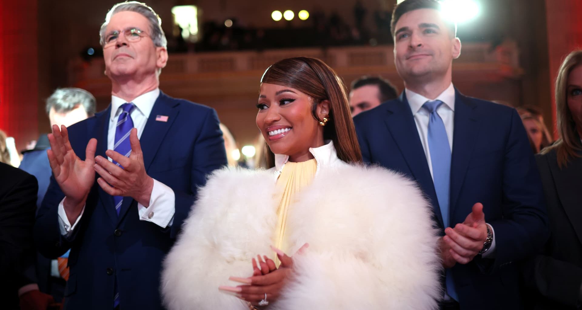 Rap artist Nicki Minaj pledges support for Trump accounts