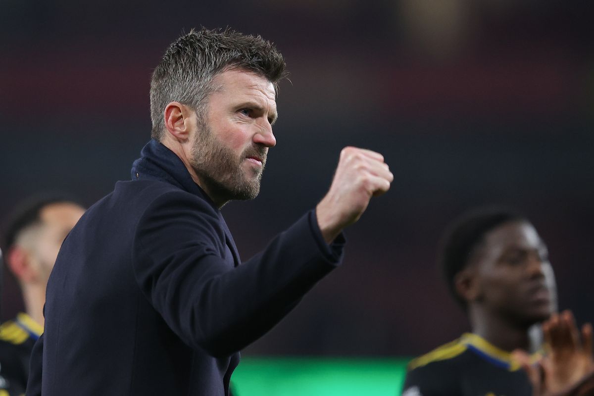 Michael Carrick gestures