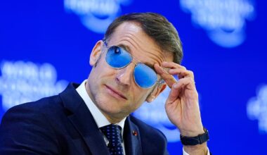 From the danger zone to Davos: Why did Emmanuel Macron's aviator sunglasses go viral?