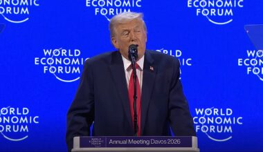 US seeks 'immediate negotiations' to acquire Greenland, Trump tells Davos