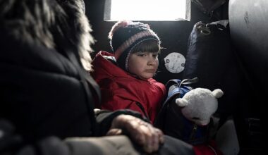 Ukraine orders evacuation of 3,000 children and parents from two regions as Russian forces advance