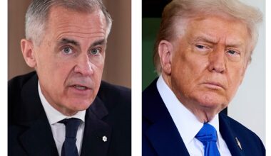 Carney replies to Trump, says Canada not signing China free trade deal